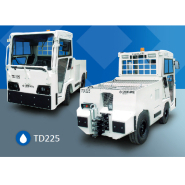 Tracteur de remorquage diesel charlatte td225 - type tier 3