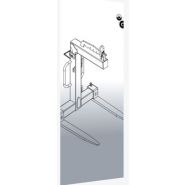 1053 Lève-palette Eichinger - charge 600 à 3000 kg - longueur des fourches 1 m - écartement réglable de 450 à 950 mm_1