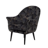 Fauteuil Tiffany gris - Autre Velours Amadeus 77.5x73.5 cm - gris 3520071910499 Fauteuil Tiffany gris - Autre Velours Amadeus 77.5x73.5 cm - gris 3520071910499