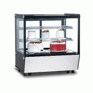 Gasfrit - Professional Vitrine réfrigérée de comptoir pour pâtisseries 887 x 563 x 686 mm - ftw-160z Gasfrit - Professional Vitrine réfrigérée de comptoir pour pâtisseries 887 x 563 x 686 mm - ftw-160z