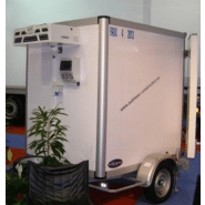 Groupe frigorifique alimenté par batterie pour véhicules utilitaires