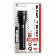 Leifheit Maglite ML25LT Lampe torche LED 2x piles C - Noir - noir ML25LT-S2016