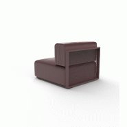 Module droit THE FACTORY - grenat