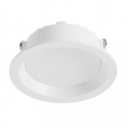 Plafonnier encastré au plafond calypso2 ip44 led smd 12w blanc - 1200 lm 4000k blanc