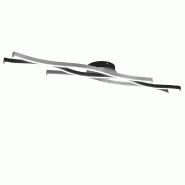 Plafonnier LED 1x SMD, 35W, 4300lm, 2300+3000+4000K, Aluminium - Trio - Blaze - argenté 4017807539936