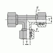 Raccords à bague Egal - TM 04LL EQ - Tube 4.0mm - Filetage 08X100