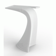 Table haute design in & out WING - ice