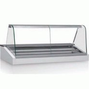 Vitrine réfrigérée positive à poser - Plateau incliné - Température +2°C à +8°C - Modèles de 990 mm à 1700 mm Vitrine réfrigérée positive à poser - Plateau incliné - Température +2°C à +8°C - Modèles de 990 mm à 1700 mm