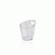 Rafraîchisseur de bouteille, Ø 9,5 cm, hauteur 11 cm, 0,4 l, transparent - Was Germany - 4044925147699
