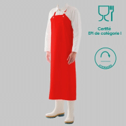 10 tabliers CE polyamide polyuréthane 400 microns blanc et couleurs - TABPAPURG-MN02_0