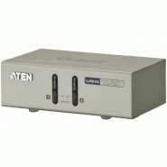 Aten cs72u kvm 2 ports vga/usb/audio + cables 52372