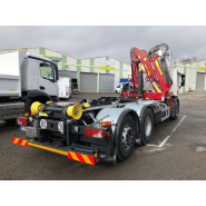 Bras amovible de capacité 2t à 26t pour camion de collecte des dechets système multi-caissons - hpc