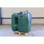 Cuve adblue en pe de 1000 litres avec pompe (220v) - l1240xl720xh1250 mm