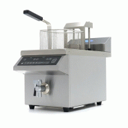Friteuse - 8 L - 1 panier - induction - système de levage - avec robinet de vidange - Maxima - 8720783987382