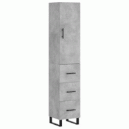 Helloshop26 - Buffet bahut commode armoire meuble de rangement organisateur cuisine salle de séjour salon haut 34,5 x 34 x 180 cm 02_0034326 - 300021 Helloshop26 - Buffet bahut commode armoire meuble de rangement organisateur cuisine salle de séjour salon haut 34,5 x 34 x 180 cm 02_0034326 - 300021