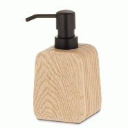 KELA Distributeur à savon 250 ml Aspect Bois - Kaiu - 23684
