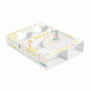 Plateaux repas à emporter Parole 26x19x5cm carton - par 200