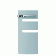 Radiateur sèche-serviettes connecté Serenis avec soufflerie mât gauche 1500W Vert d'eau - Atlantic - 850593_0