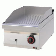 RM GASTRO Plaque de cuisson 40x51 électrique nervurée sans soubassement REDFOX - FTR 70/04 E - REDFOX - 0615402656665