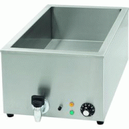 Stalgast Bain Marie à Poser en Inox avec Robinet GN 1/1 150 mm - inox 0652733739544 Stalgast Bain Marie à Poser en Inox avec Robinet GN 1/1 150 mm - inox 0652733739544