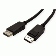 Standard câble displayport, dp m - dp m, noir, 3 m Standard câble displayport, dp m - dp m, noir, 3 m