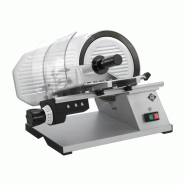 Trancheuse avec entraînement par engrenage (par pignon), coûteau 250 mm téflon RM - GMS 250 T - RM Gastro - 0615402387552