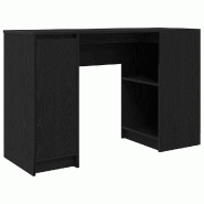 VidaXL Bureau chêne noir 120x42x76 cm bois d'ingénierie Modèle Vega Master Office - 861815