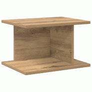 VidaXL Table de chevet Chêne artisanal 40 x 30 x 25 cm Modèle Sureau - 891182