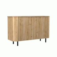 Vivabita Matelpro - Buffet/bahut contemporain 130 cm chêne cadiz Marley - Moderne & Design -Chêne cadiz -  -Types de portes: Battantes - 3665367399296_0