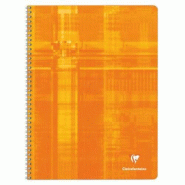 Clairefontaine Lot de 5 Cahier Metric 24x32, 180p./90 feuilles 90 g/m² reliure intégrale, quadrillé 5x5 - 3329680835205