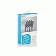 DIGITUS DA-70159 DIGITUS USB 2.0 vers 4xRS232 câble adaptateur USB vers port série, 1,5 m - noir métal DA-70159