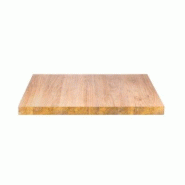 Emh Plateau de table restaurant 60x70 cm – finition chêne naturel – mélaminé résistant - Bois manufacturé PLATBMELA60X70X4CHN