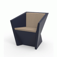 Fauteuil design in & out FAZ - bleu