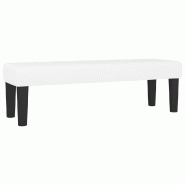 Helloshop26 - Banc banquette blanc 100 x 30 x 30 cm synthétique 02_0010605 - 3000583947768 Helloshop26 - Banc banquette blanc 100 x 30 x 30 cm synthétique 02_0010605 - 3000583947768