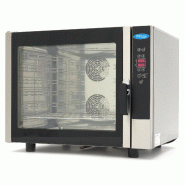 Maxima Four combiné - s'adapte à 6 plateaux (1/1 GN / 60 x 40 cm) - affichage numérique - 400V – 82 × 87 × 72 cm – 7900 W - AKS-08500209