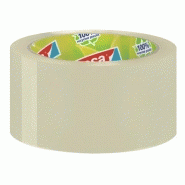 Ruban adh?Sif demballage ecologo vert ? Base de mati?Res 100 recycl?Es et adh?Sif sans solvant rl de 66mx50mm