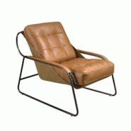 AC ANGEL CERDA Angel Cerdá Fauteuil en cuir marron 5155C 72 x 98 x 83 - marron fourrure 8435631034971 AC ANGEL CERDA Angel Cerdá Fauteuil en cuir marron 5155C 72 x 98 x 83 - marron fourrure 8435631034971