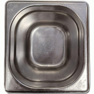 Bac Gastronorme - GN1/6 (176x162mm) - Inox BGN16H15