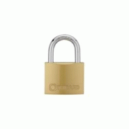 Cadenas à clé Type 1, 60 mm, anse acier cémenté nickelé, 2 clés - THIRARD - doré 3150262800607 Cadenas à clé Type 1, 60 mm, anse acier cémenté nickelé, 2 clés - THIRARD - doré 3150262800607