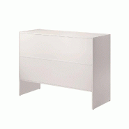 Comptoir L120xP50xH90cm - blanc