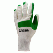 Coverguard - Gants de manutention en latex vulcanisé vert EUROSTRONG 3840 (Pack de 12) #ffffff Taille 10 - 3435241038401 Coverguard - Gants de manutention en latex vulcanisé vert EUROSTRONG 3840 (Pack de 12) #ffffff Taille 10 - 3435241038401
