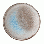 Id Fine - Lot de 12 assiettes à dessert delta 17cm en porcelaine - porcelaine 20176-111017