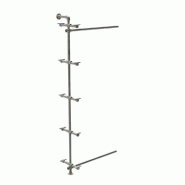 Kit extension pour structure Urban - 5 supports tablettes - réf. 46685 - tube Ø34,5m