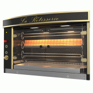 La rôtisserie traditionnelle Grandes flammes MAGFLAM 3 - Noir Doregrill