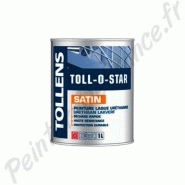 Laque tollens professionnelle toll-o-star rÉsiste chocs & rayures satin