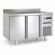 Meuble Gastro 700 GN 1/1 positif 1345mm 2 portes pleines sans évier Coreco