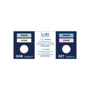 Pack de 10 cartes détecteur GHB & Kétamine dans les boissons Pack de 10 cartes détecteur GHB & Kétamine dans les boissons