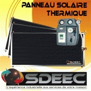 Panneau solaire thermique - sdeec