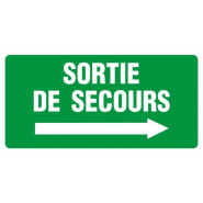 Panneaux rigides 960x480 mm secours évacuation - PNGPSC-NV15/SSD_0