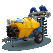 Pulvérisateur de vigne avec turbine longitudinale M612 double aspiration / double sortie (jusqu'à 26 000 m3/h à 80m/s)- VITI JUNIOR Pulvérisateur de vigne avec turbine longitudinale M612 double aspiration / double sortie (jusqu'à 26 000 m3/h à 80m/s)- VITI JUNIOR